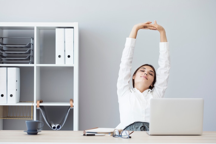 5 Stretches you can do at your desk