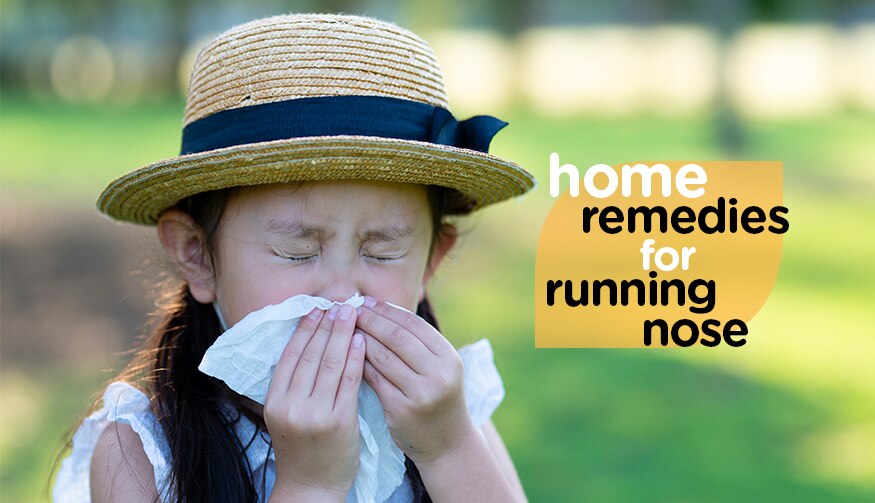 3 Home Remedies To Stop Running Nose