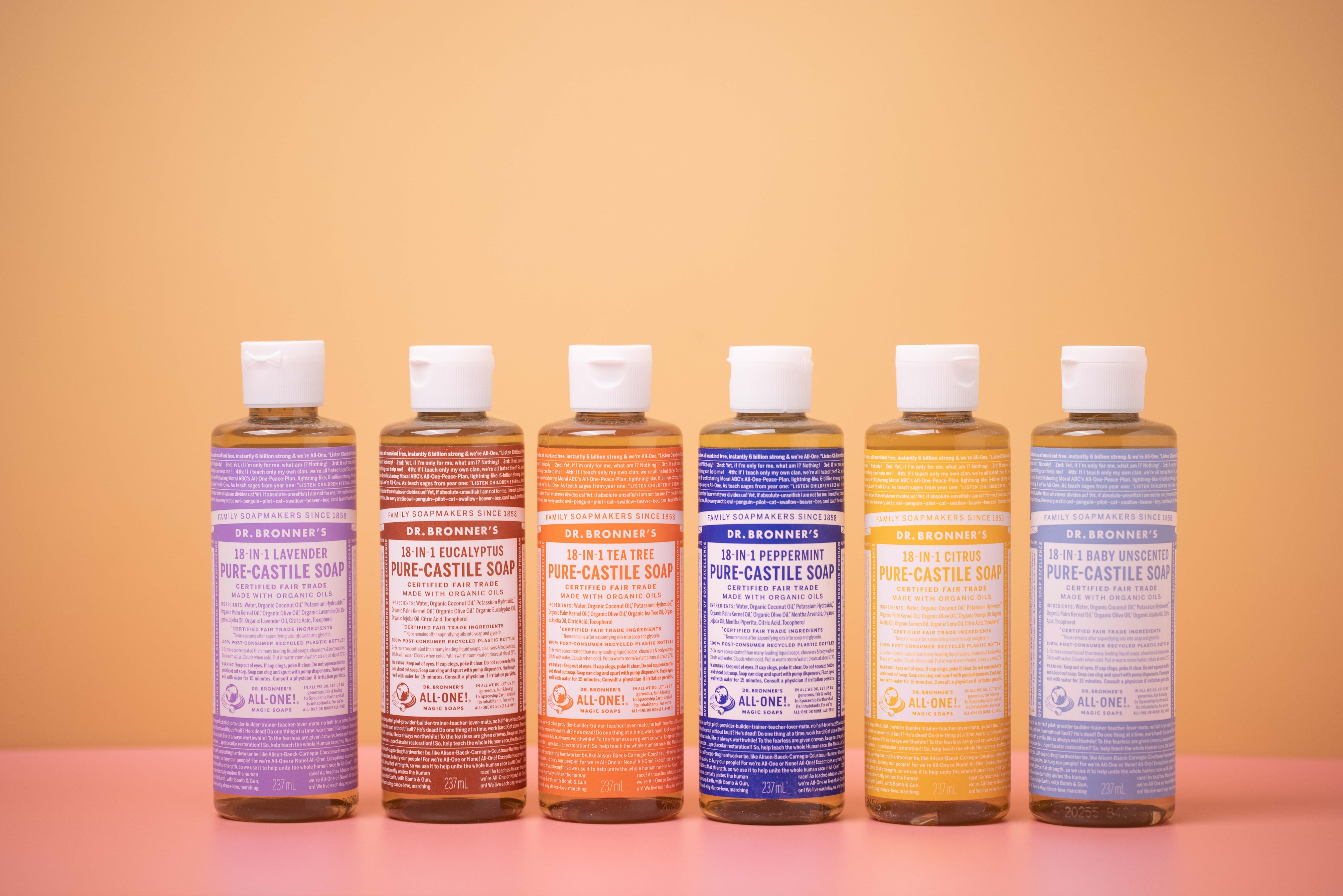 dr bronner's castile soap