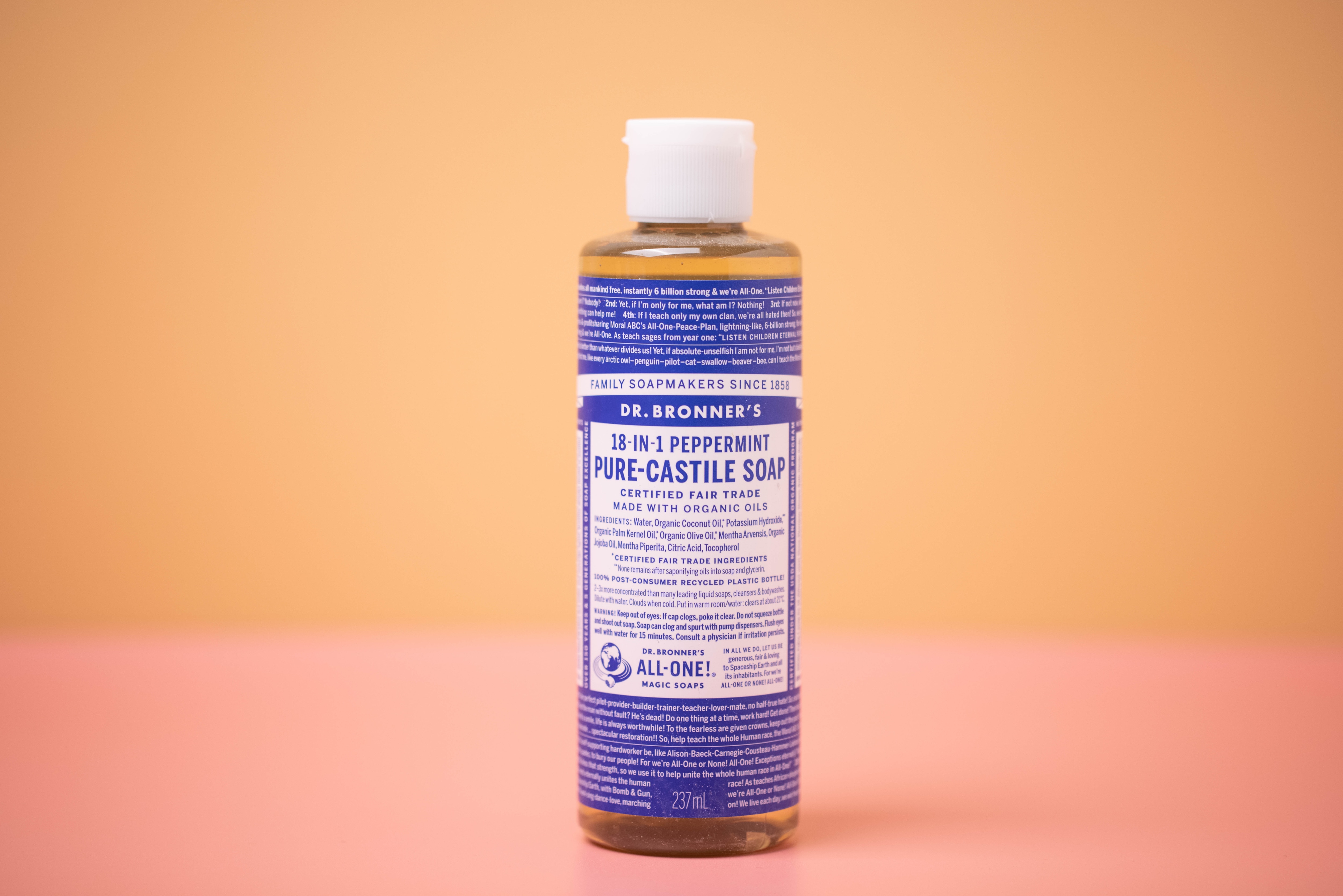 dr bronner's castile soap