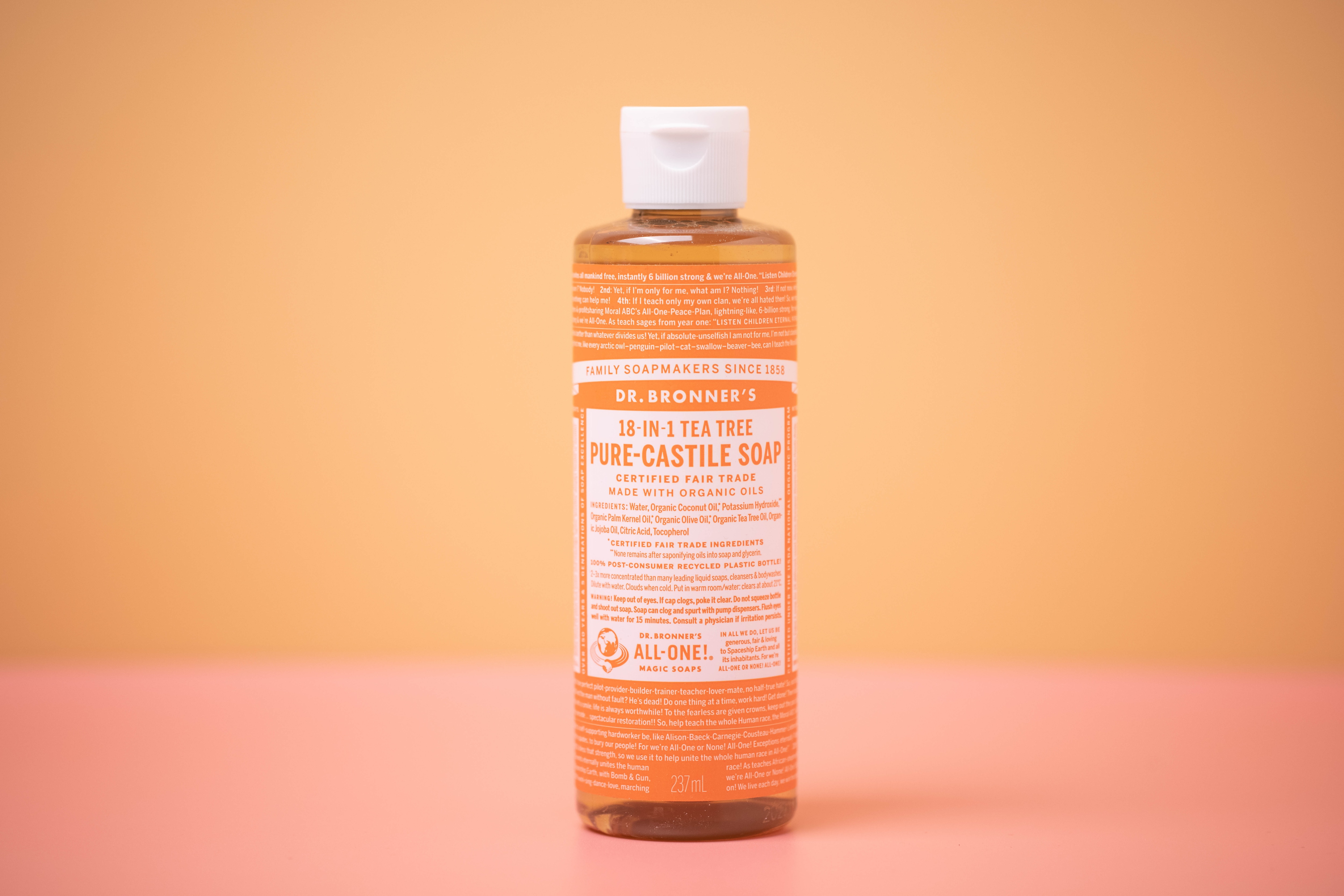 dr bronner's castile soap