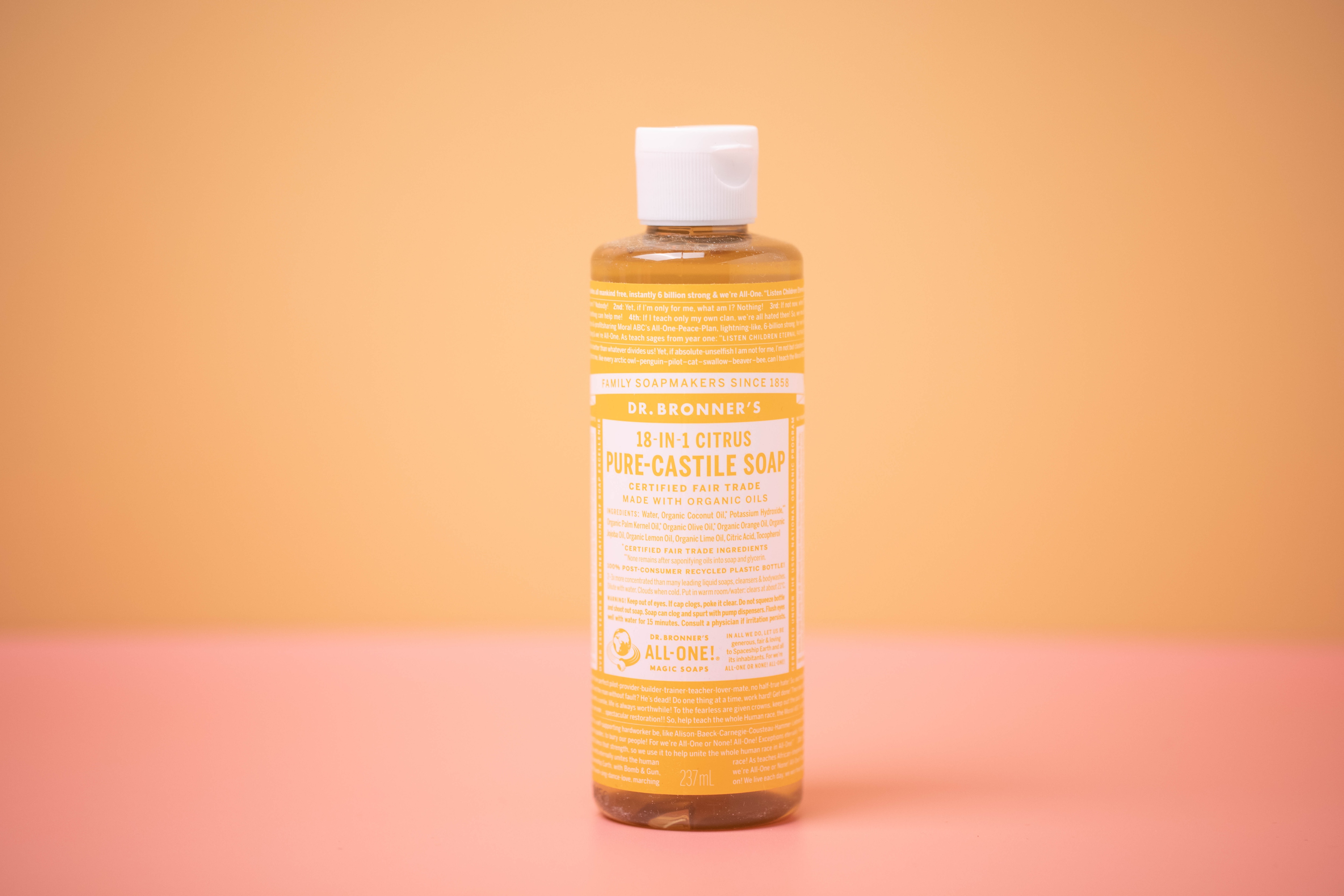 dr bronner's castile soap