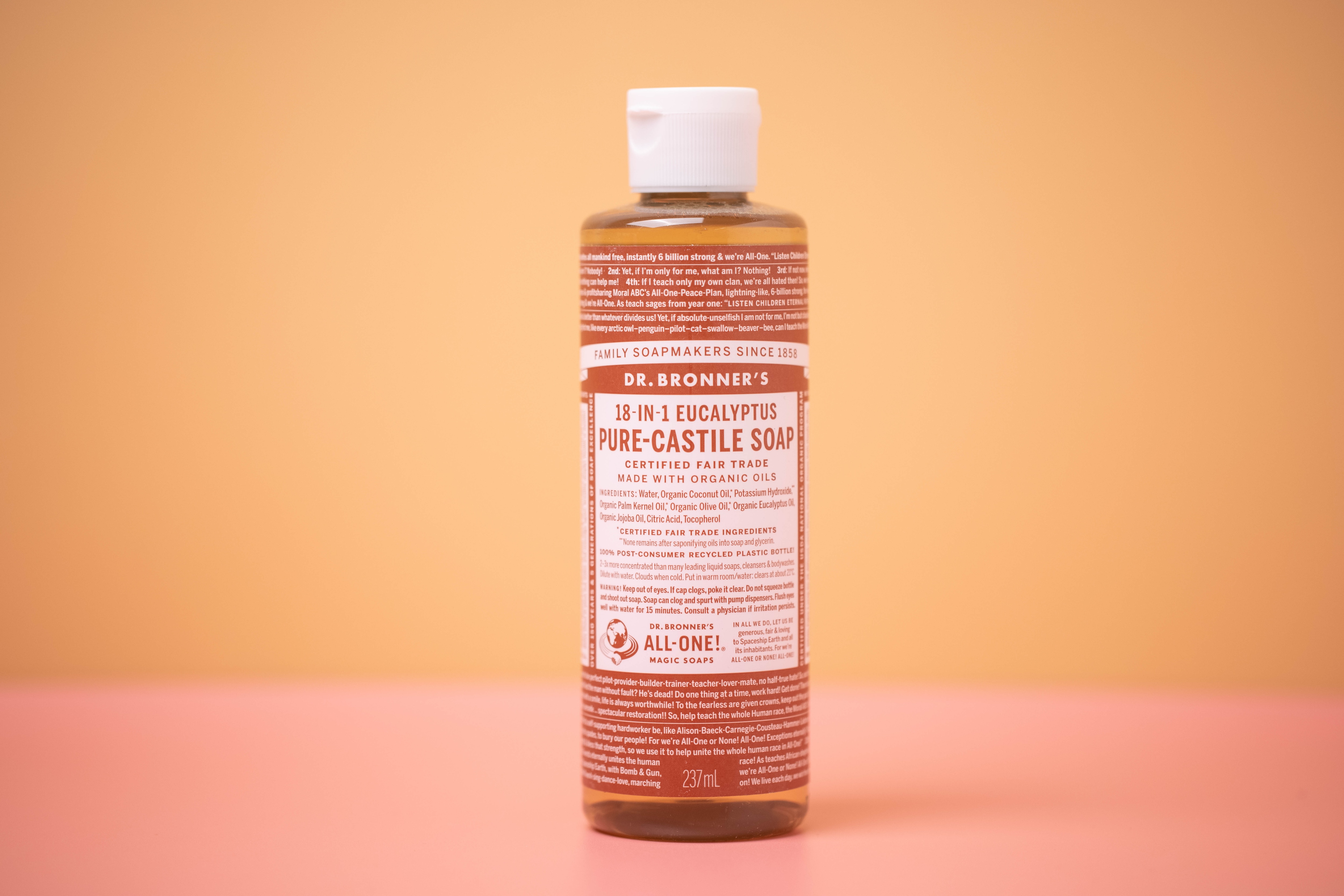 dr bronner's castile soap