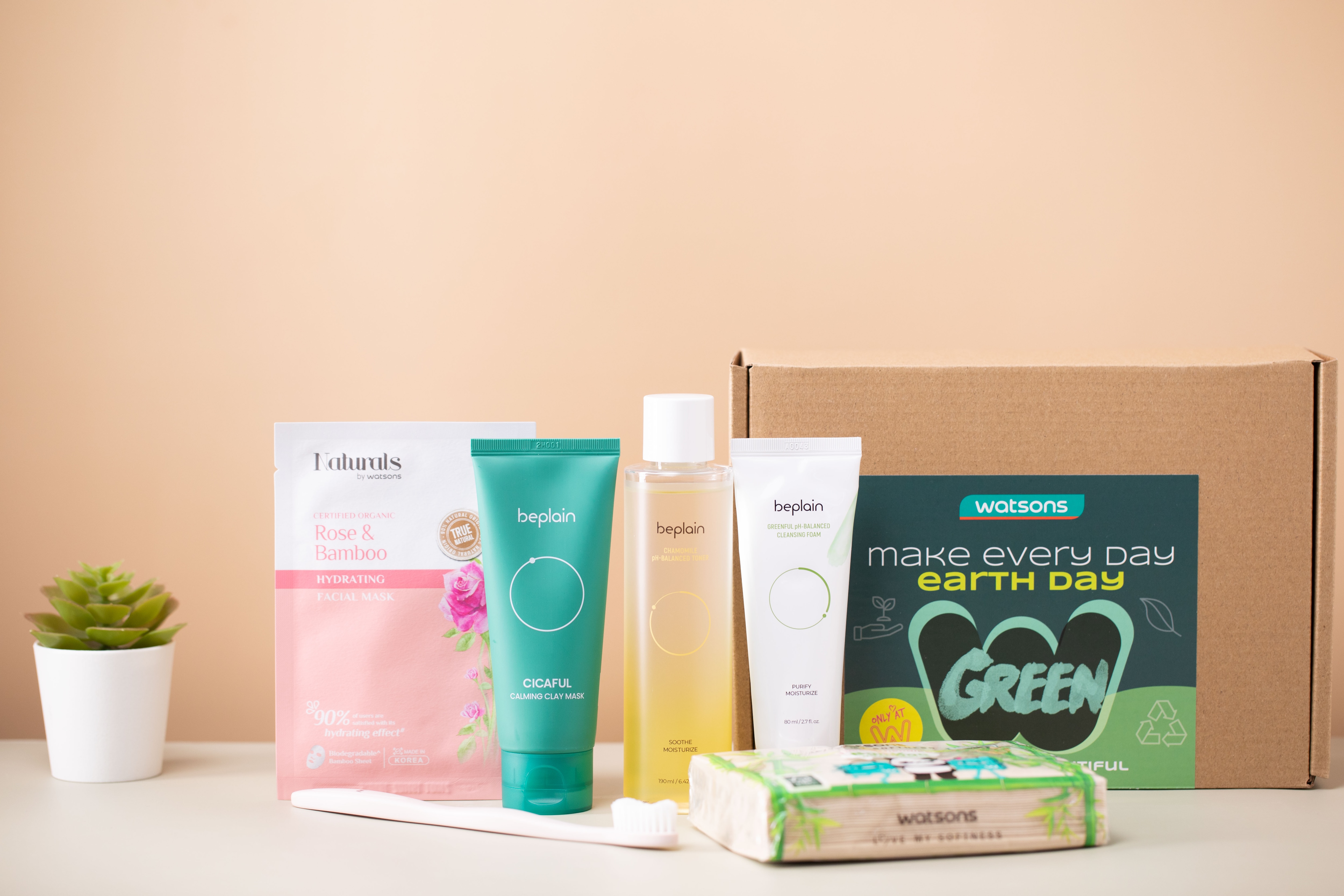 Watsons Sustainable Choices X Earth Day Beauty Box