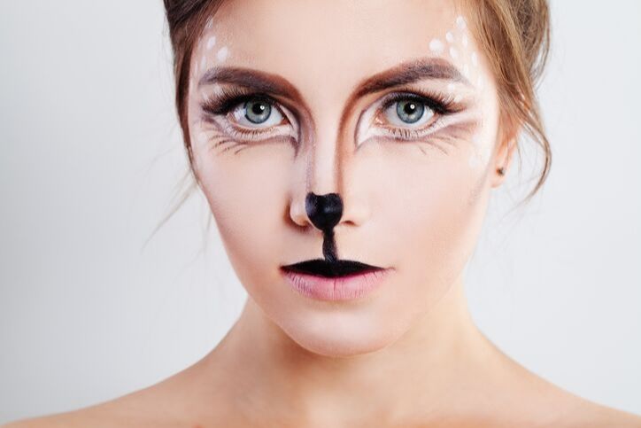 Halloween makeup ideas - Cute Deer Makeup