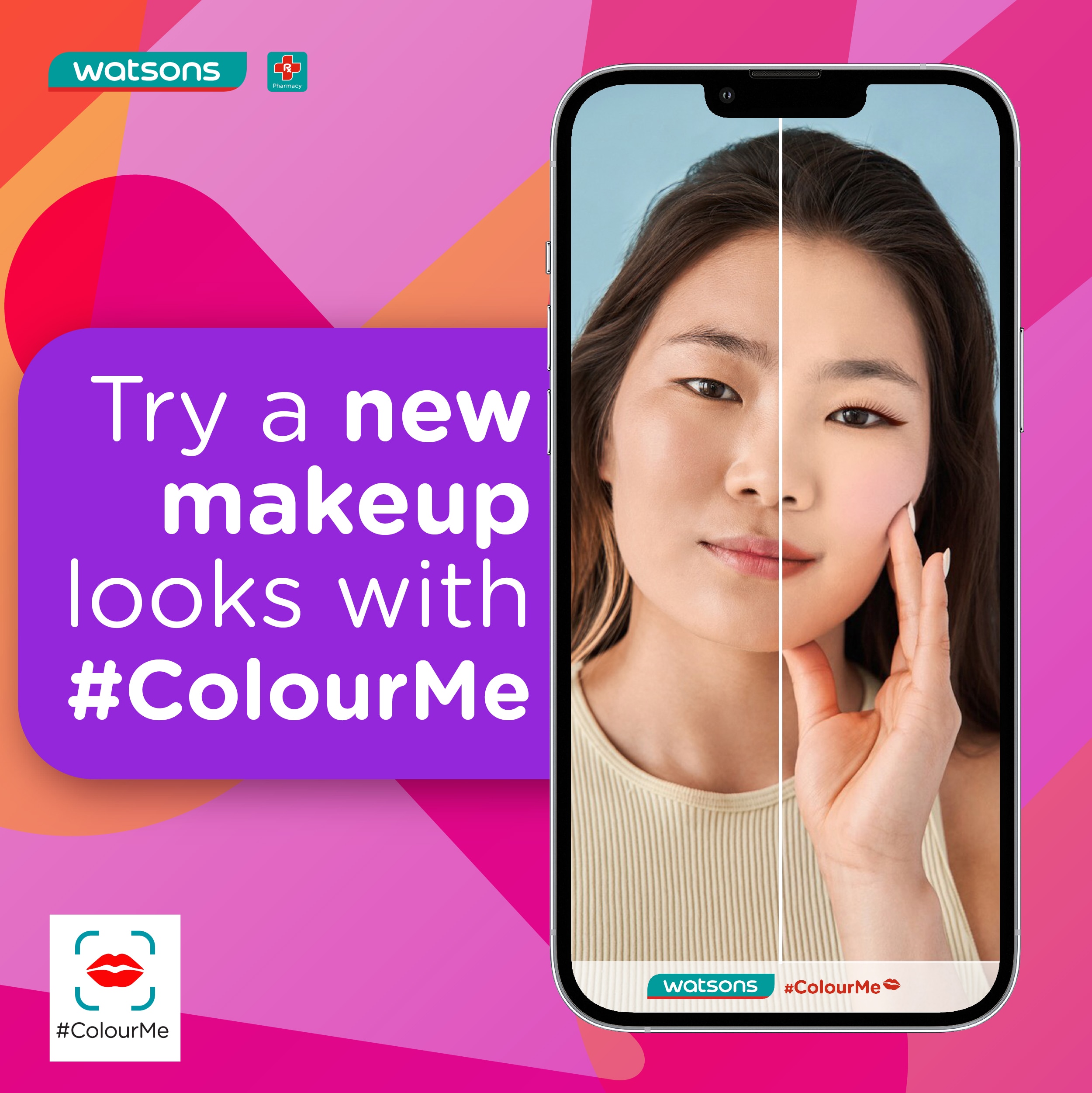 How to use Watsons #ColourMe 