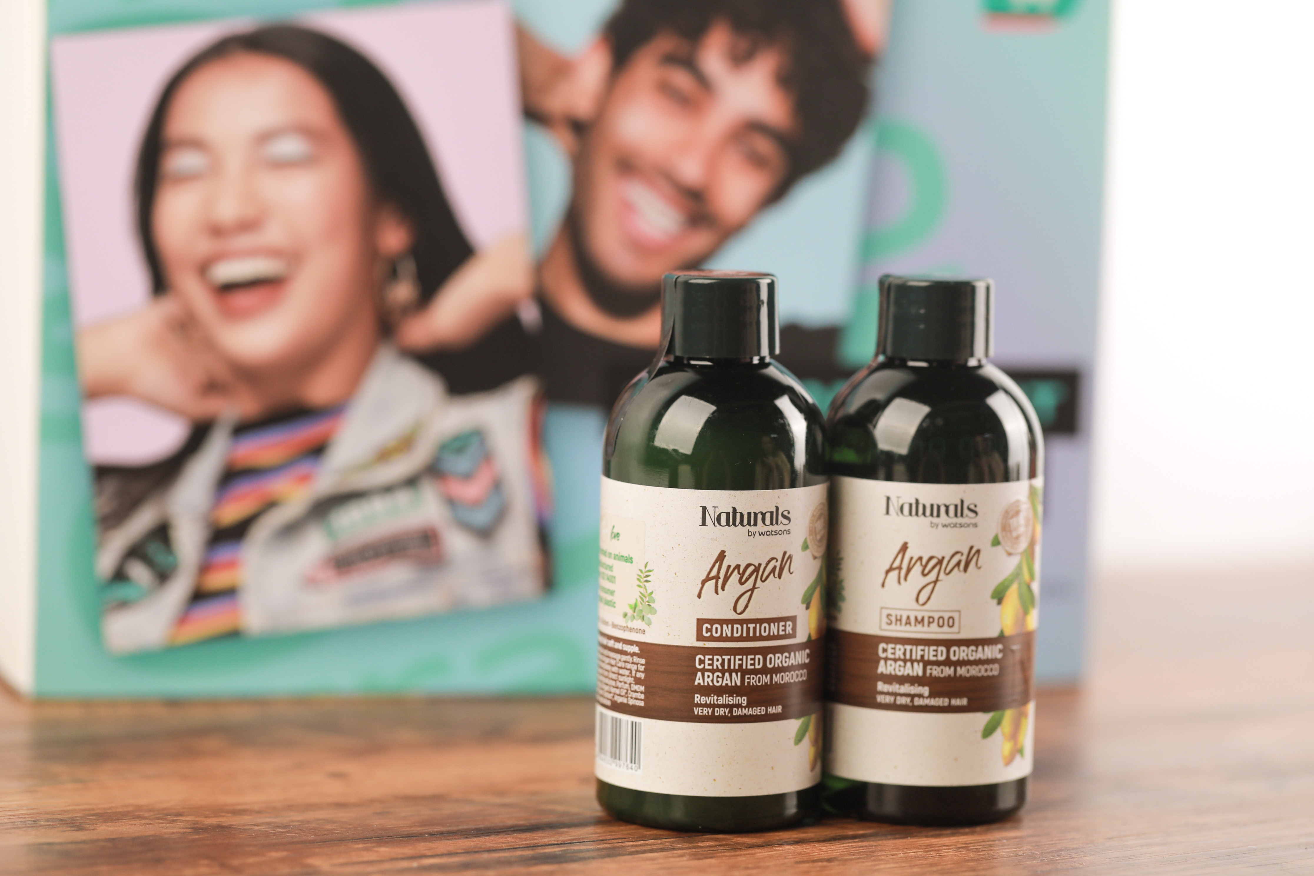 Naturals by Watsons Argan Shampoo & Argan Conditioner