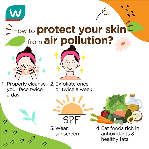 How to protect your skin from air pollution?