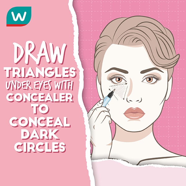 how to conceal dark circles