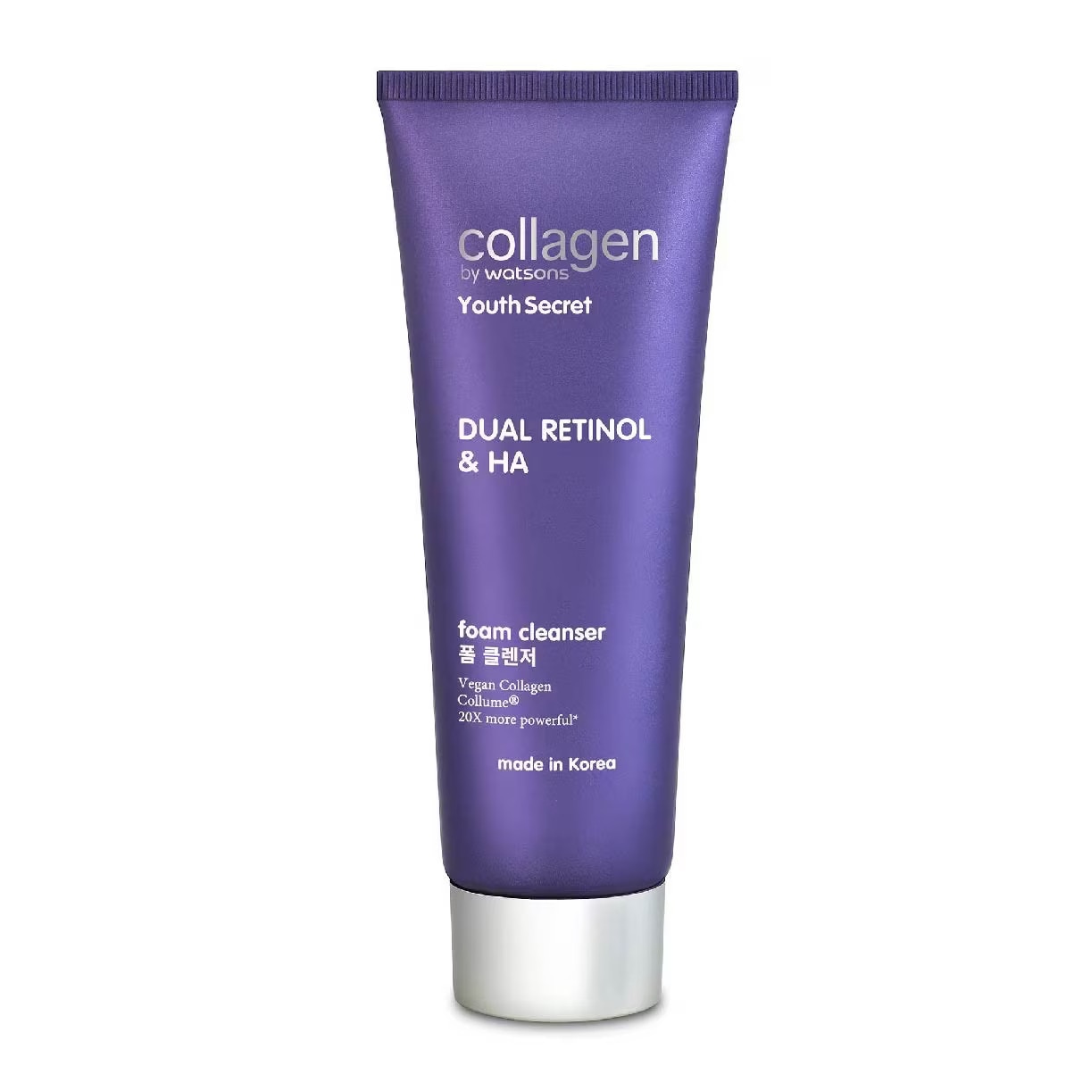 COLLAGEN BY WATSONS Youth Secret Dual Retinol & Ha Foam Cleanser