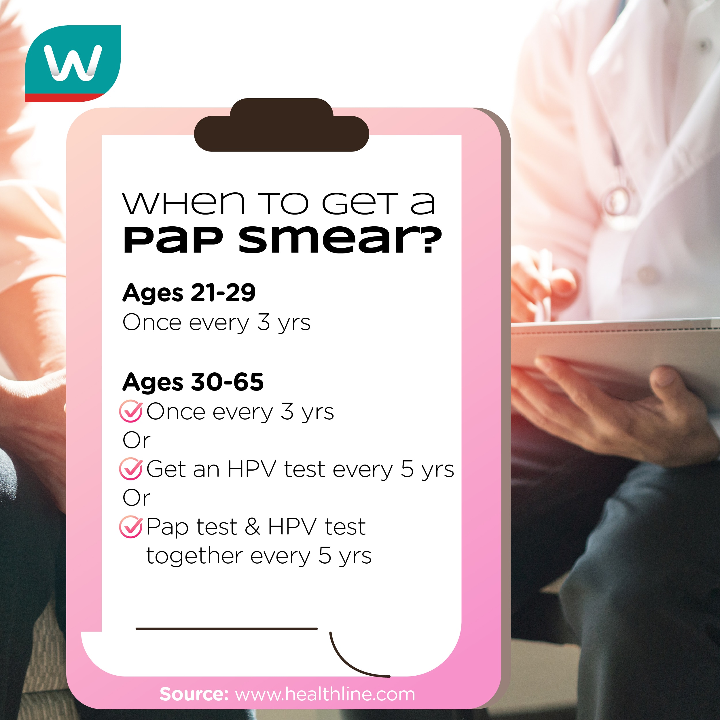 When to Get a Pap Test