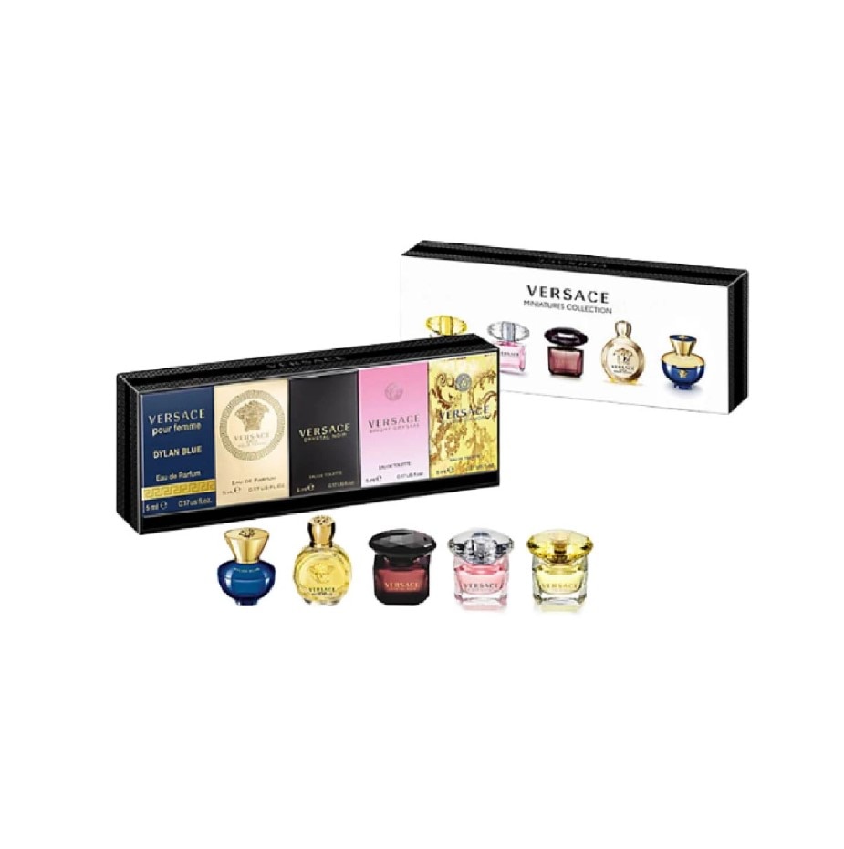 VERSACE Women Miniatures Collection Packset, national girlfriend day, gifts for her, Luxury gifts for her, Unique gift ideas for women