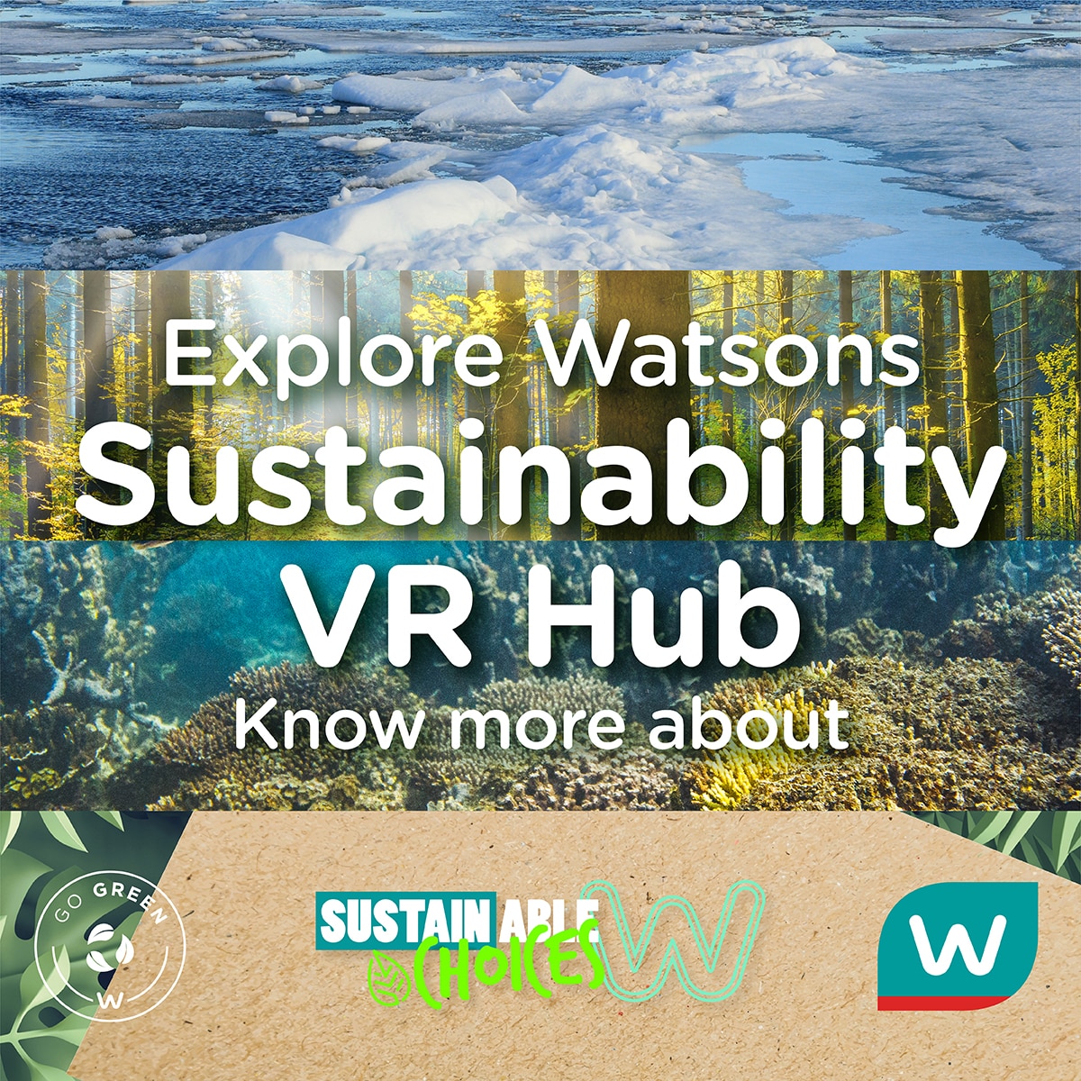 Watsons Sustainability VR Hub