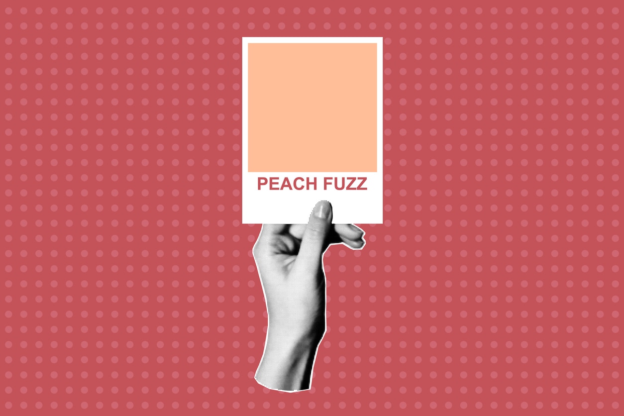 PANTONE 13-1023 Peach Fuzz