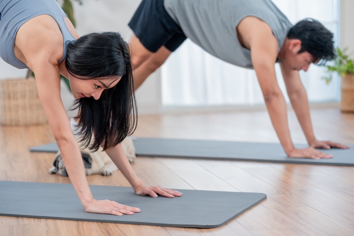 Beginner yoga poses you can do at home