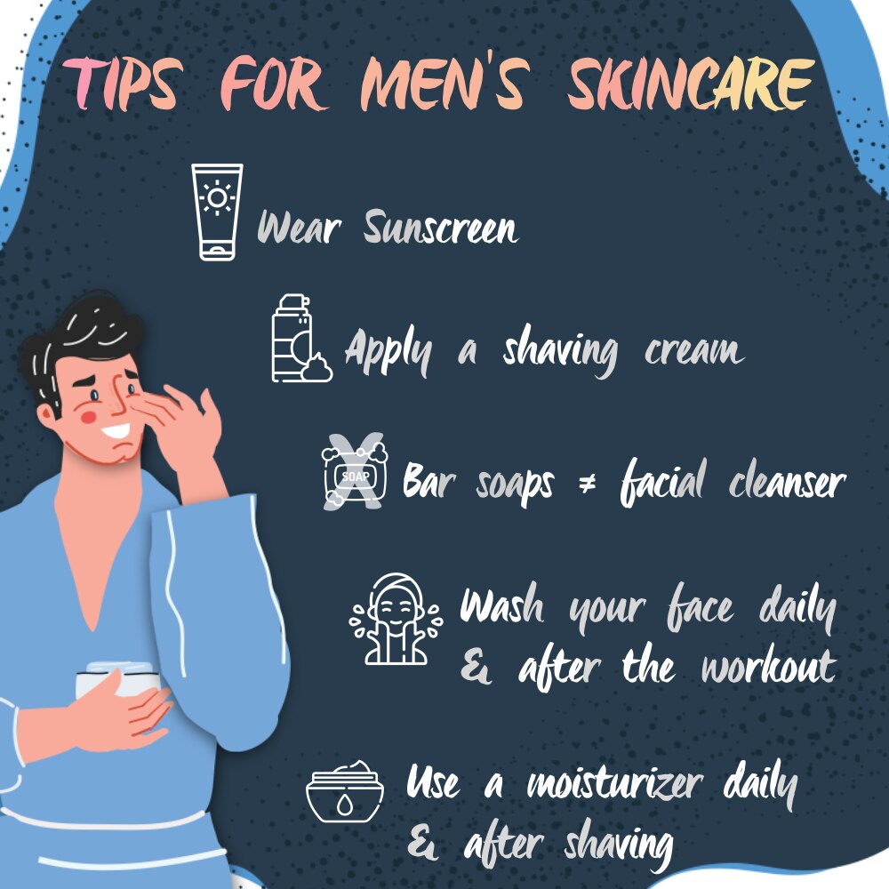 skincare tips for men’s grooming