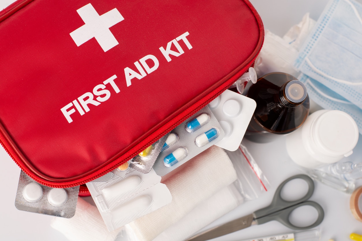 travel checklist, travel essentials, travel kit, first aid kit