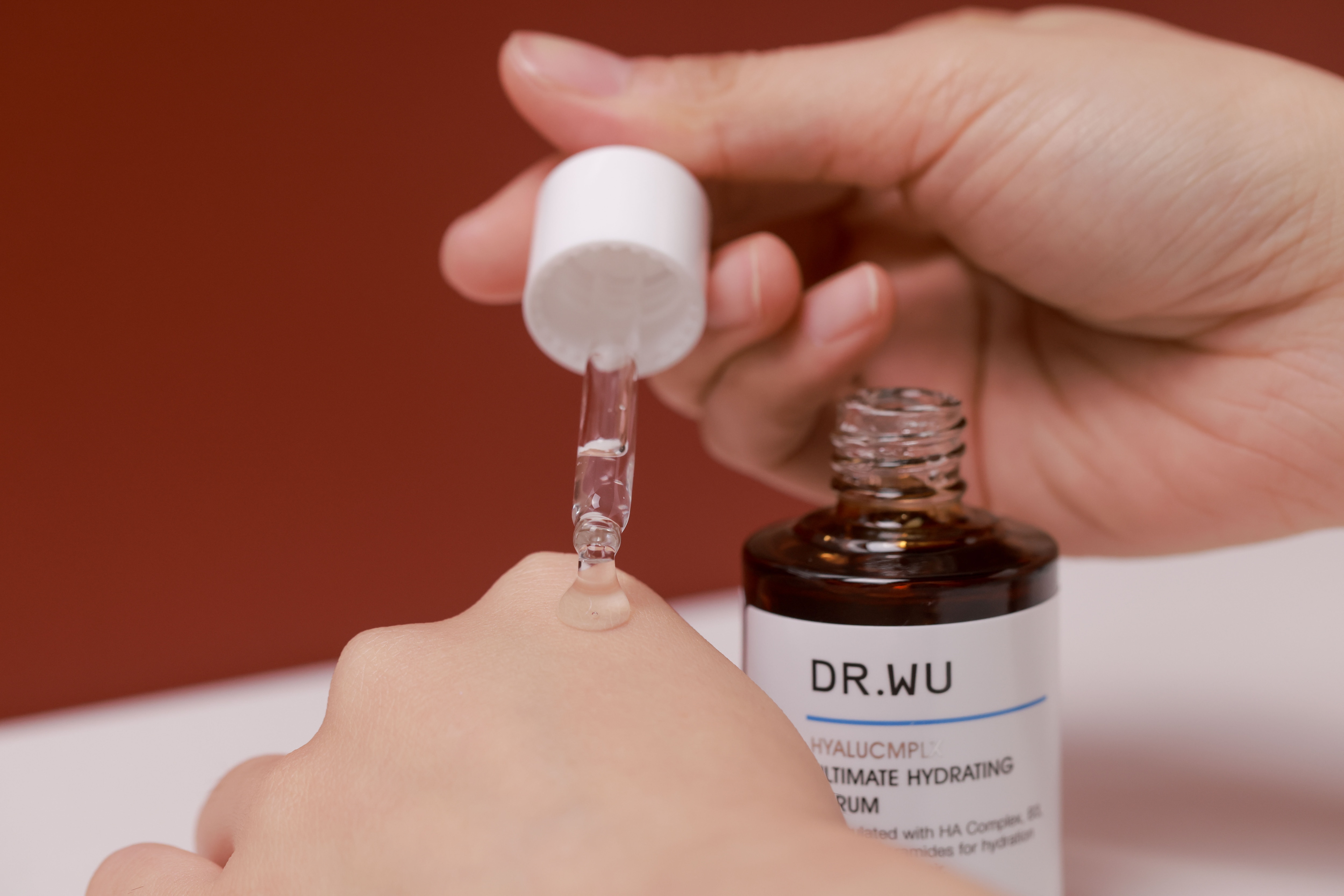 try on Dr. Wu Ultimate Hydrating Serum