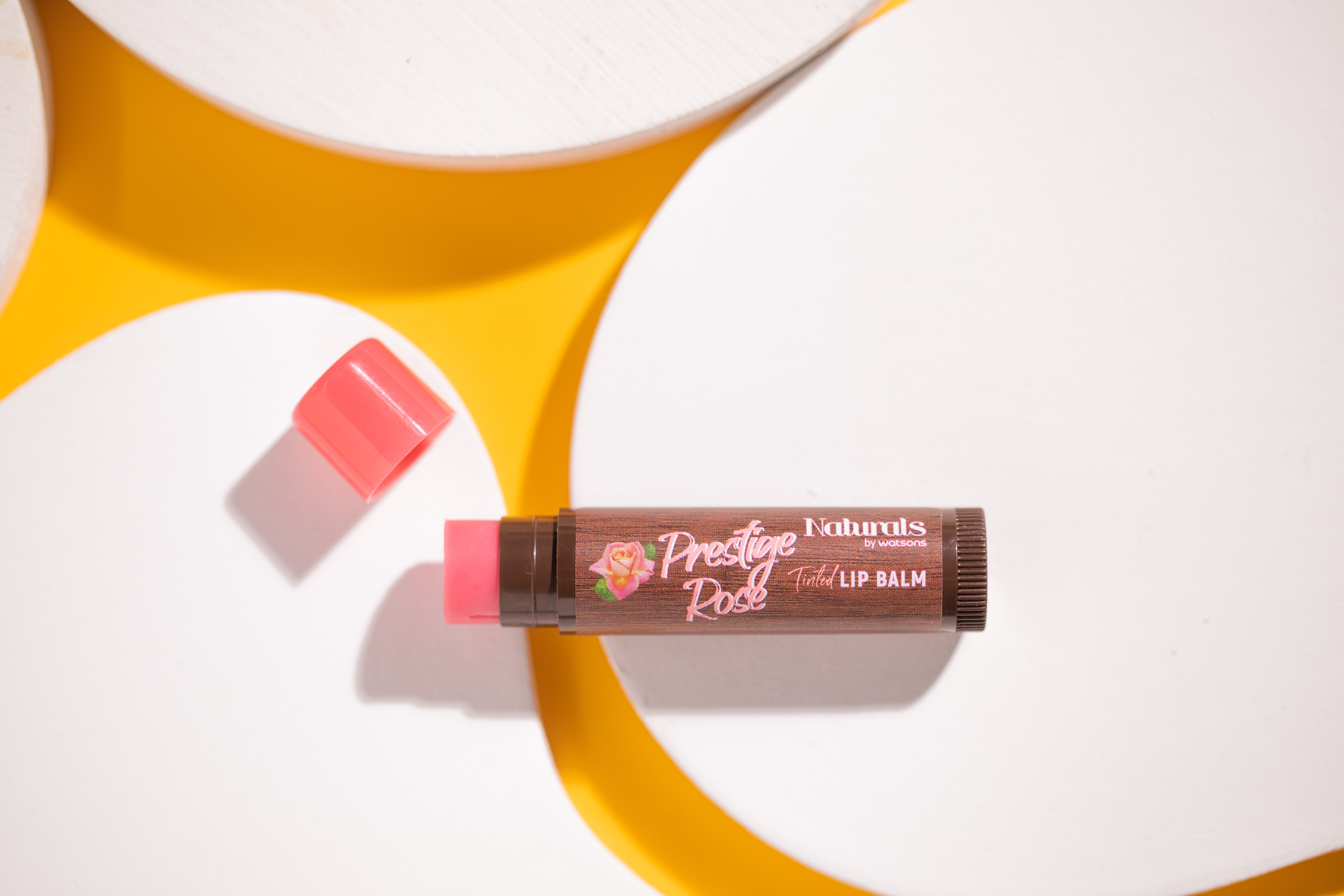 lip balms to heal chapped lips, Prestige Rose Tinted Lip Balm, Natural by Watsons