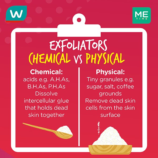 Chemical vs. Physical Exfoliators