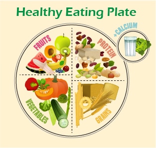 healthy eating plate