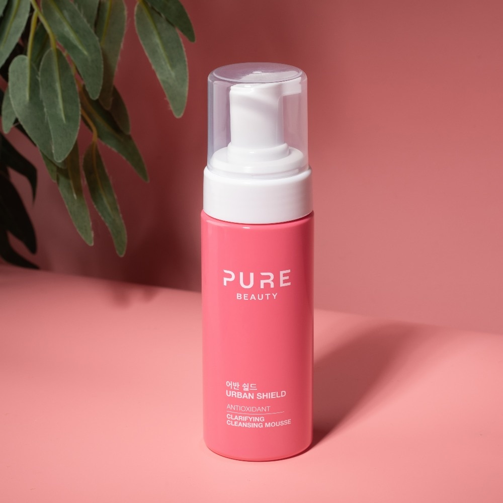 Double cleansing with Urban Shield by Pure Beauty