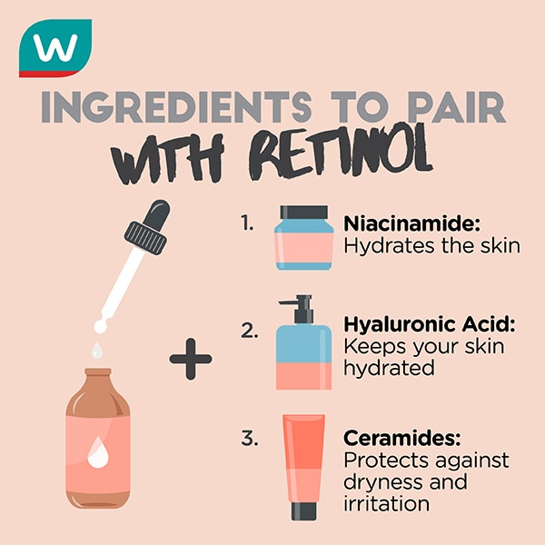 Ingredients to pair with retinol