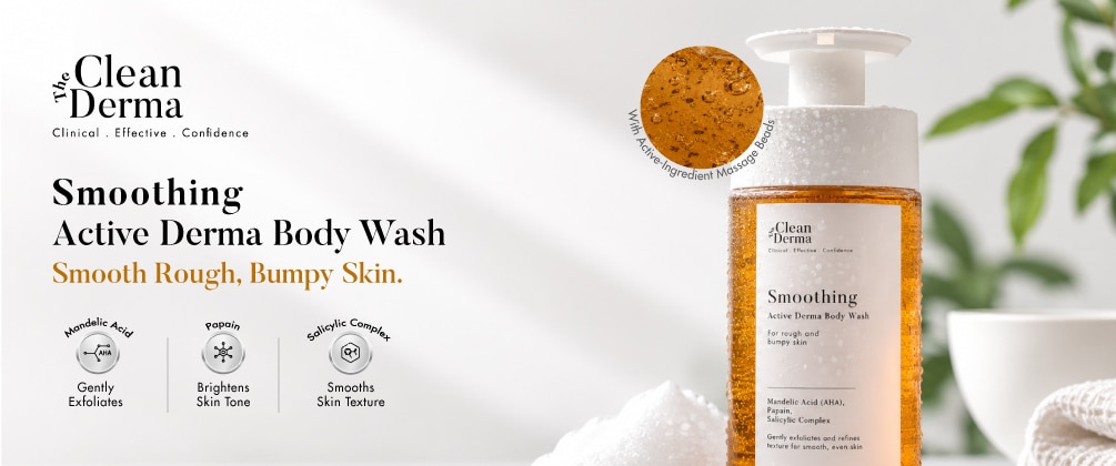 The Clean Derma Smoothing 1005x420px image