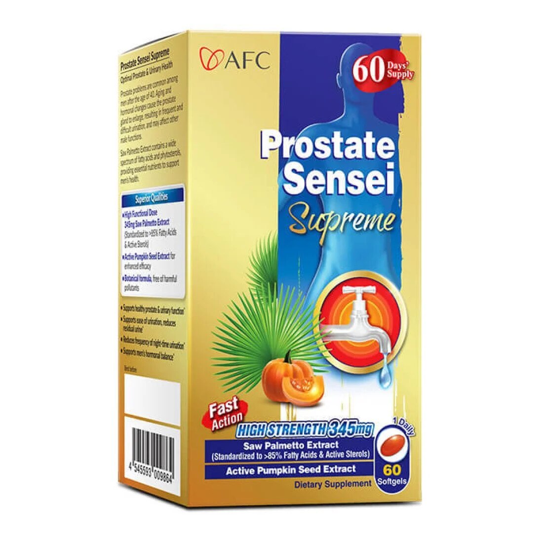 Afc Prostate Sensei Supreme Dietary Supplement Saw Palmetto Extract Afc Prostate Sensei Supreme Dietary Supplement Saw Palmetto Extract