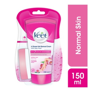 VEET, In-shower Hair Removal Cream Normal Skin 150g | Watsons Singapore VEET, In-shower Hair Removal Cream Normal Skin 150g | Watsons Singapore