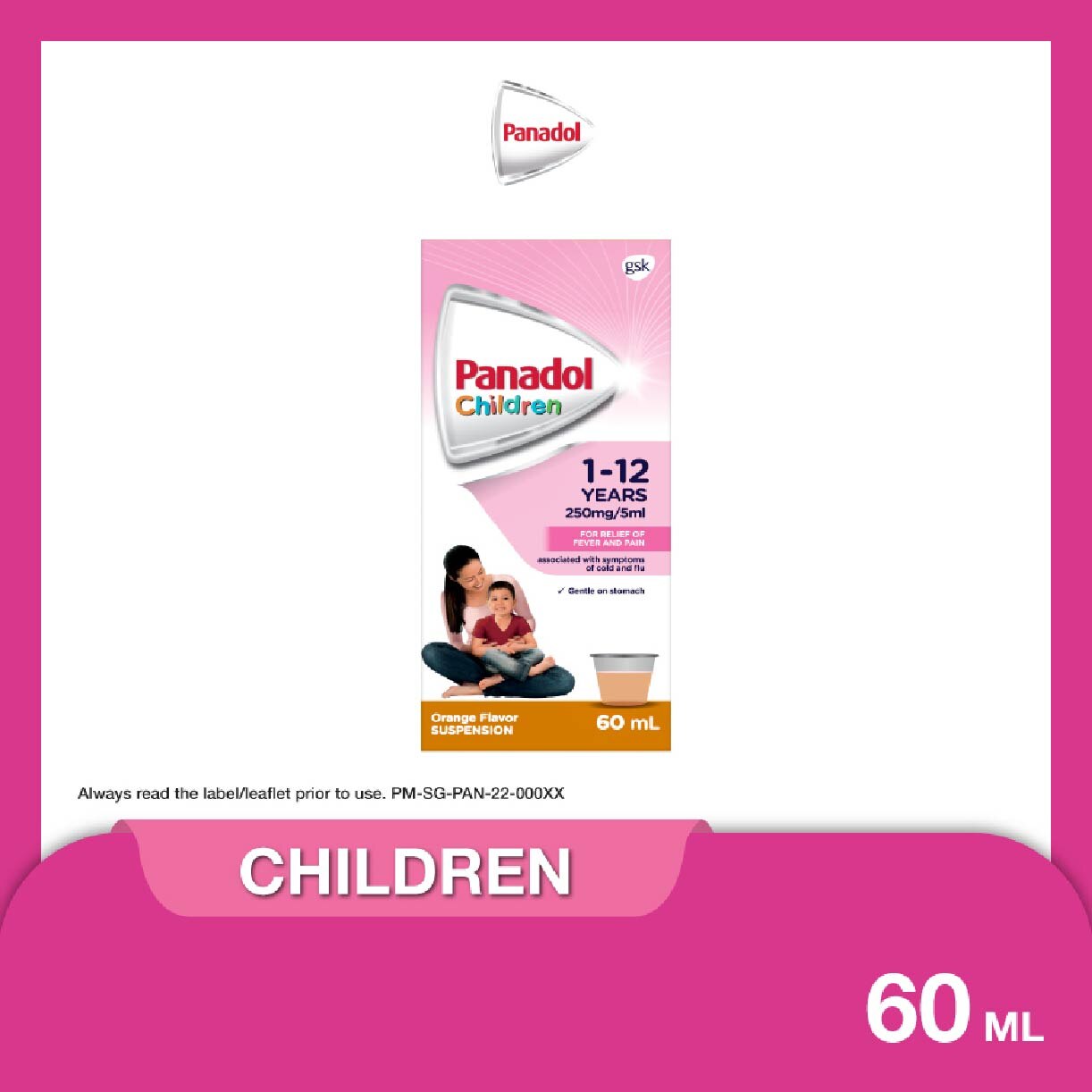 PANADOL Panadol Children s Suspension 1 12 Years 60ml Fever Pain panadol-panadol-children-s-suspension-1-12-years-60ml-fever-pain