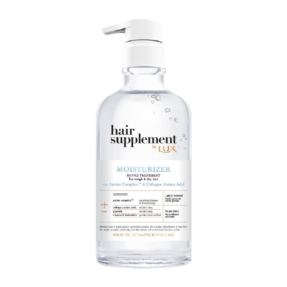 HAIR SUPPLEMENT BY LUX, Moisturizer Suppli Gel Treatment (For Rough & Dry Hair) 450g | Watsons Singapore HAIR SUPPLEMENT BY LUX, Moisturizer Suppli Gel Treatment (For Rough & Dry Hair) 450g | Watsons Singapore