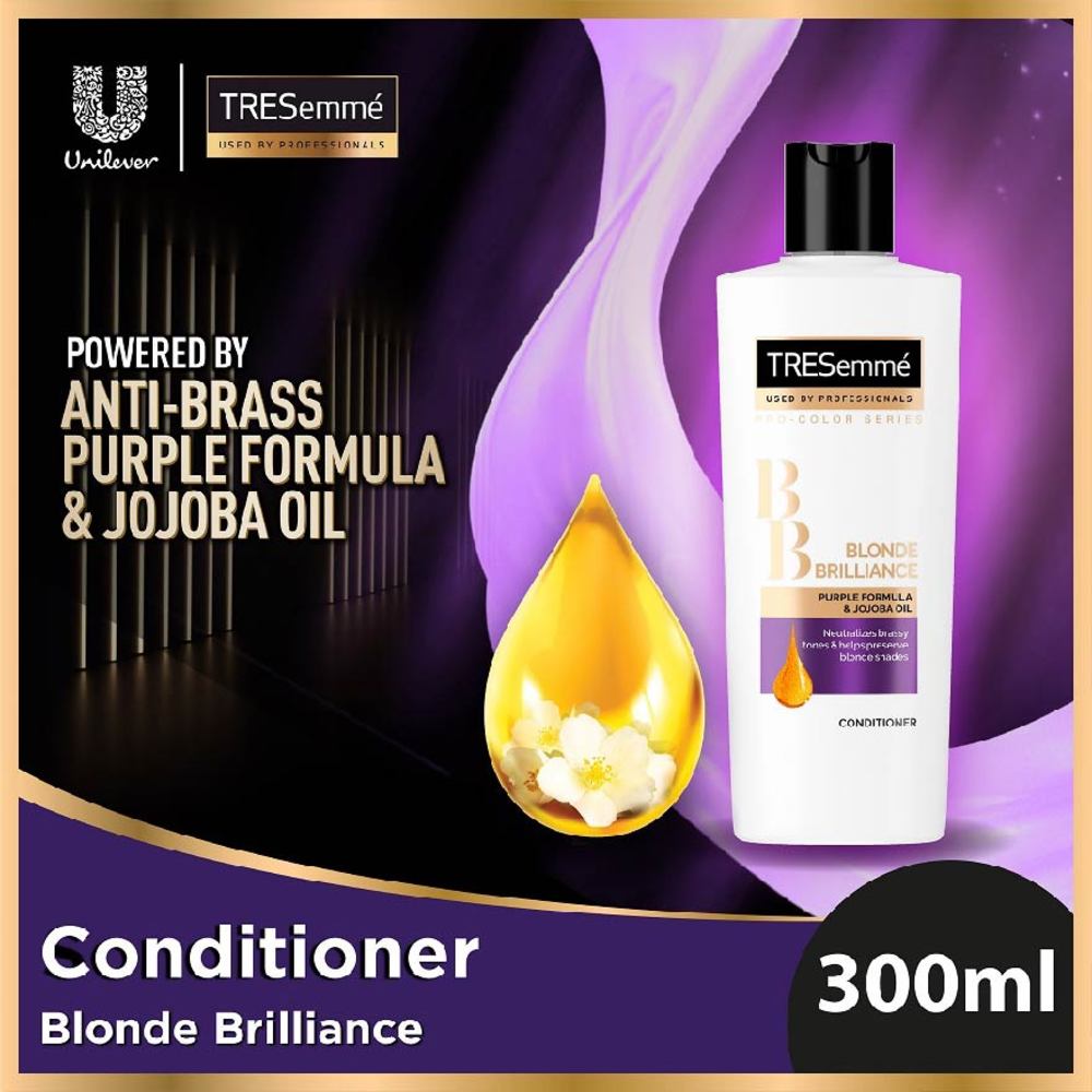 TRESEMME, Color Radiance & Repair Conditioner (For Bleached Hair) 300ml | Watsons Singapore TRESEMME, Color Radiance & Repair Conditioner (For Bleached Hair) 300ml | Watsons Singapore