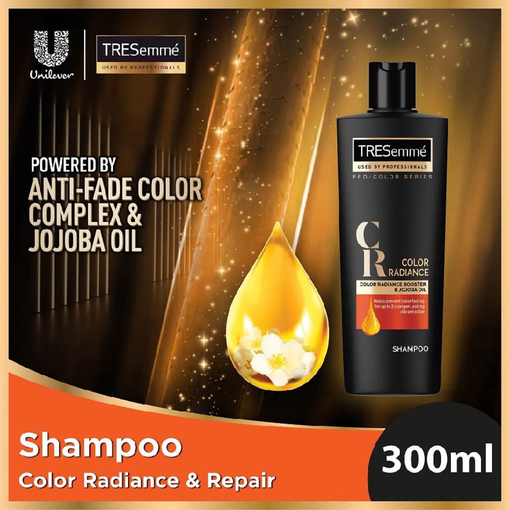 TRESEMME, Color Radiance & Repair Shampoo (For Colored Hair ) 300ml | Watsons Singapore TRESEMME, Color Radiance & Repair Shampoo (For Colored Hair ) 300ml | Watsons Singapore