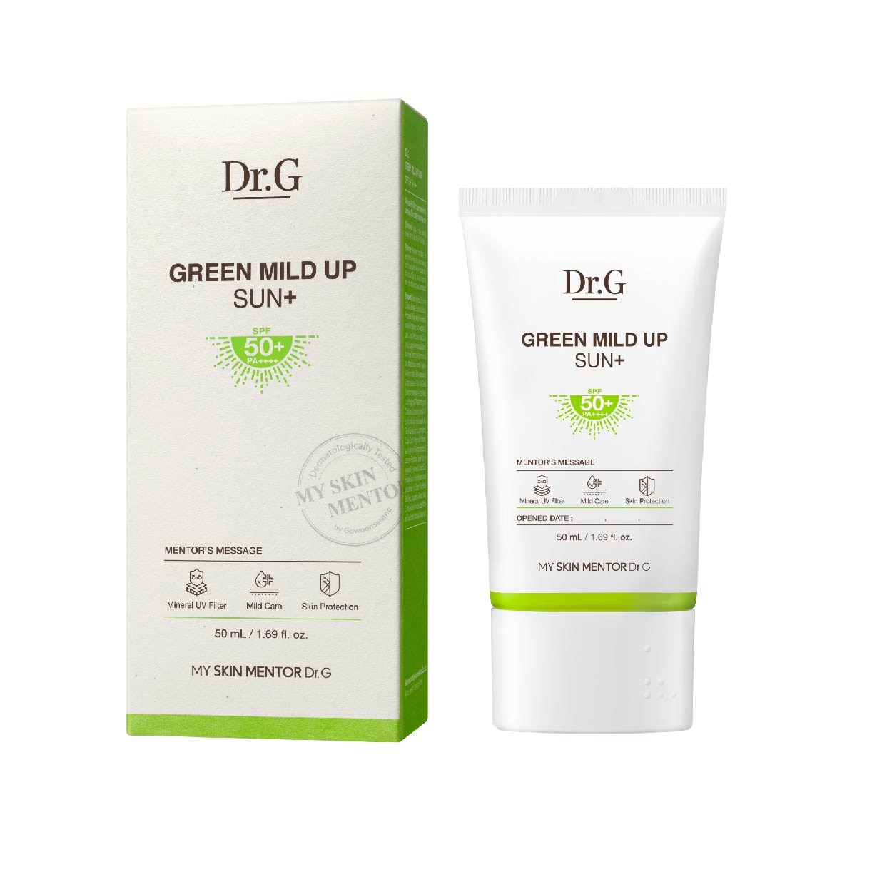 DR. G Mild Up Sun+ SPF50+ PA++++ 50ml | Suncare | Watsons Singapore