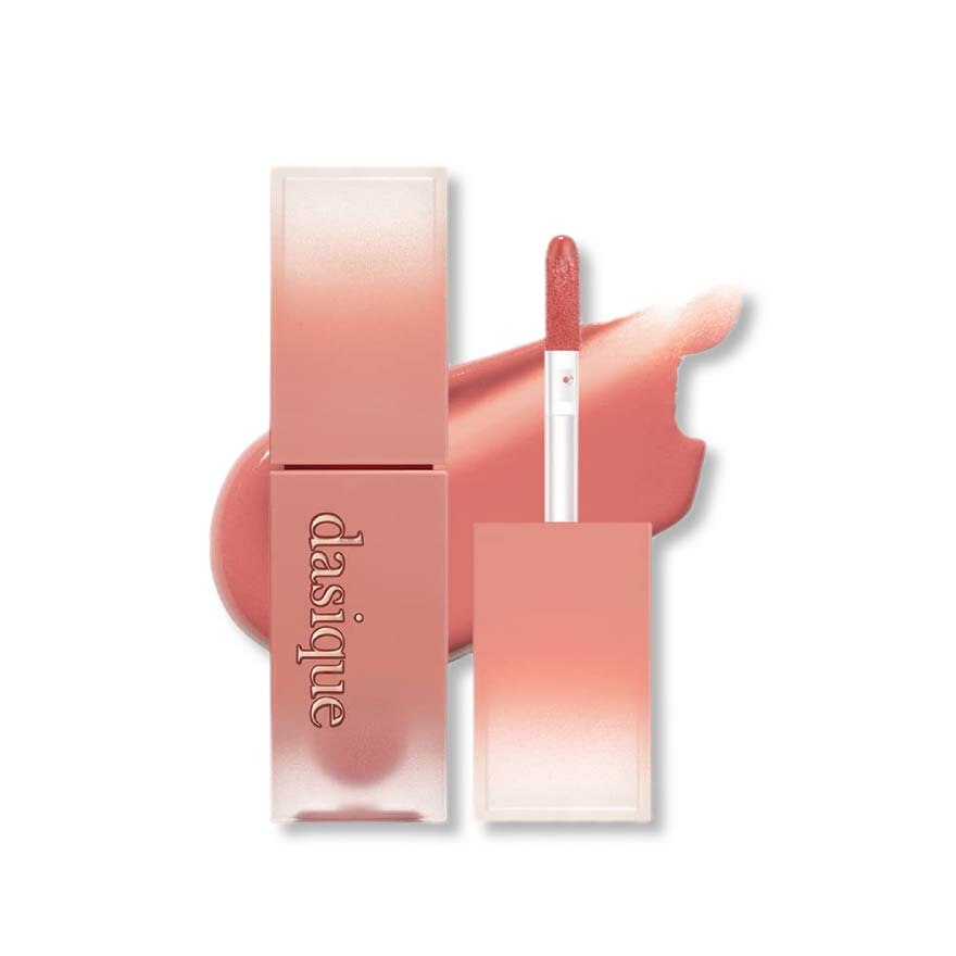 DASIQUE Cream De Rose Tint (02 Rose Cream), Lightly Applied On The Lips To Create A Smooth DASIQUE Cream De Rose Tint (02 Rose Cream), Lightly Applied On The Lips To Create A Smooth