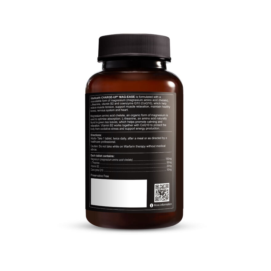 Charge-Up Mag-Ease Tablet To Support Healthy Muscle Function  Relaxation  Maintains Healthy Nervous System 60s-60490.jpg